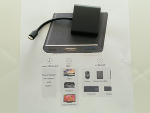 Adapter USB Type-C To HDMI USB 3.0 Type-C (1 foto / 6)