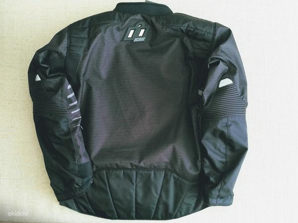 Icon Wireform Textile Jacket, Black, L (фото #4)