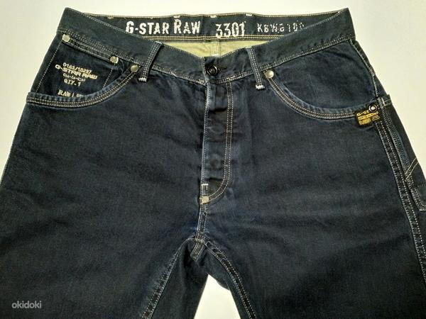 G-Star RAW Denim 3301 Straight Jeans W34 L34 (foto #3)