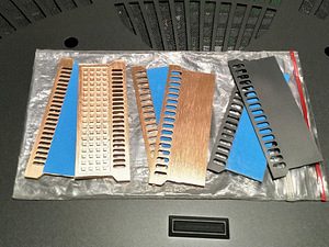 Heat-conducting radiator for DDR SO DIMM (6 foto / 6)