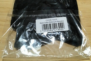 Must puuvillane mootorratas Balaclava (3 foto / 6)