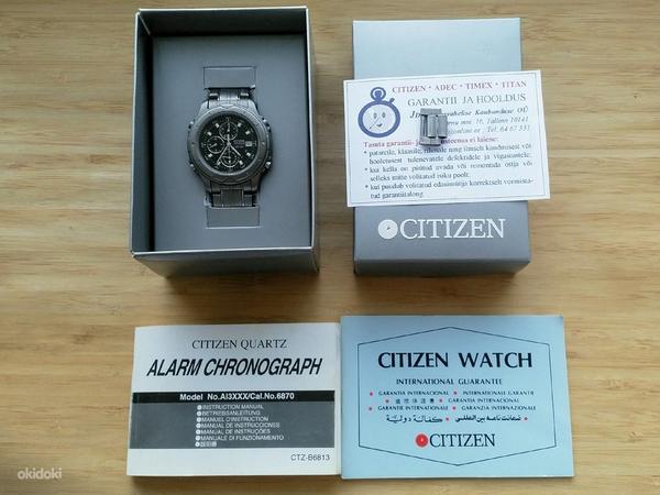 Citizen Quartz Alarm Chronograph 6870 Titanium (foto #2)