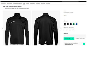 Craft PROGRESS Halfzip LS Tee Men L (8 foto / 8)