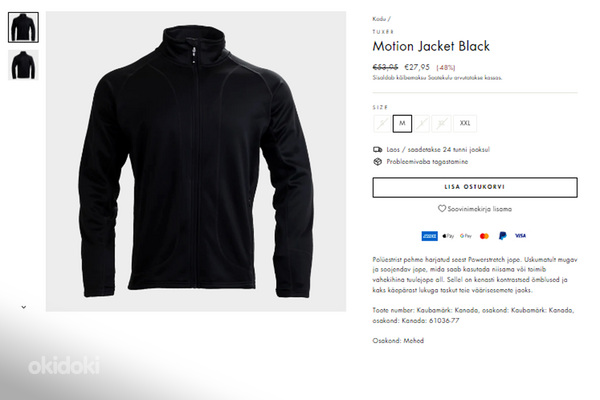 Tuxer Motion Jacket Черный - L (фото #6)
