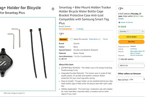 Samsung Galaxy SmartTag+ + Bike Mount (6 foto / 6)