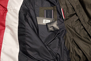 TOMMY HILFIGER Parka Rain Coat Packable Parka Dark Green 52 (8 foto / 10)