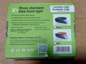 Meilan X1 Smart Front Light Waterproof Head Light (4 foto / 10)