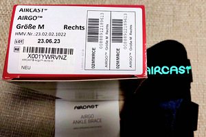 Aircast AirGo pahkluu lahas, parem M (6 foto / 9)