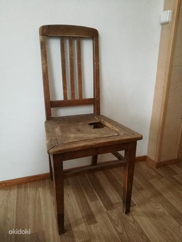 Деревянный стул (трехколесный стул Lutherma) (фото #1)