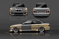 Widebody for BMW e39 (+45mm and +60mm per side)