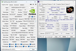 Ryzen 5 5600/B450/32GB RAM/SSD+HDD 256GB+1TB/GTX 1070Ti 8GB (7 foto / 10)