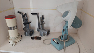 Vana ventilaator ja hakklihamasin (1 foto / 3)