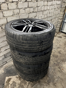 Диски 20" 5x112 Ronal + летние (Mercedes ML R) (6 фото из 6)