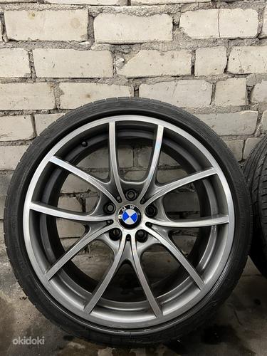 20" 5x120 диски BMW орг. стиль 356 + летняя резина (фото #2)