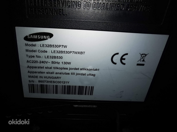 Teler Samsung 32" LE32B530 (foto #2)