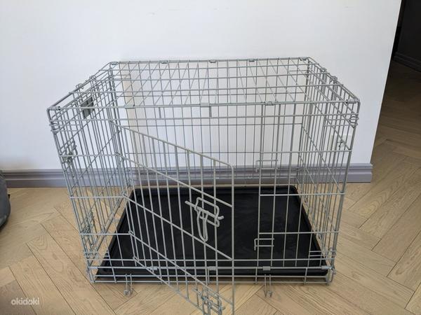 Savic Dog Residence оцинкованная металлическая клетка для собак размер M (фото #2)