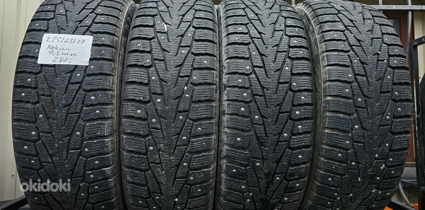 R17 rehvid 225 65 17 nokian 7.5mm 4tk
