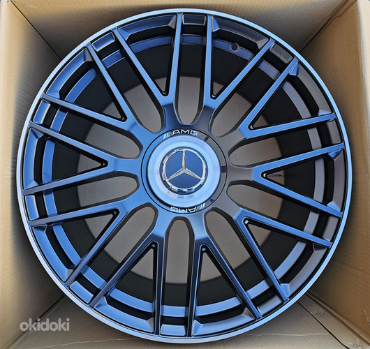 Veljed r22 5x112 MB GLE GL GLS ML Mat black uued