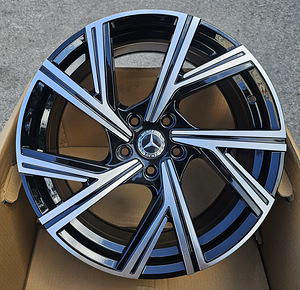 Диски 5x112 Audi Vw Skoda Seat Black polished новые (2 фото из 4)