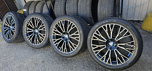 Диски R20 5x120 BMW x5 x6 новый комплект + датчики f15 f16 (5 фото из 9)