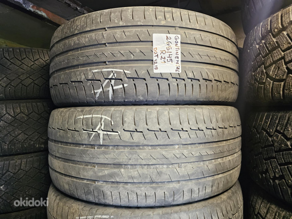 Шины R21 265 45 21 Continental 2 шт