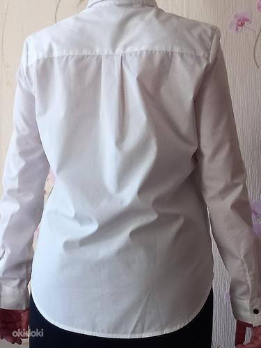 Белая рубашка (новая), размер 38 (фото #4)