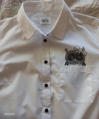 Белая рубашка (новая), размер 38 (фото #1)