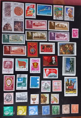 Комплект почтовых марок - 58 штук (фото #2)