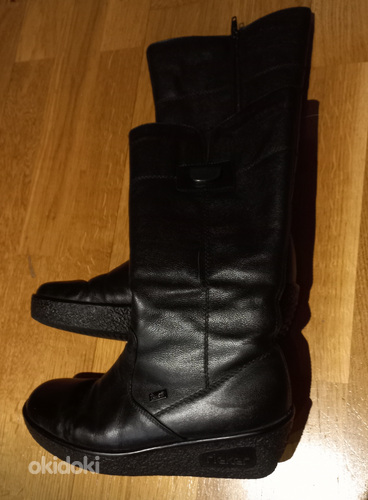 Зимние кожаные сапоги Rieker, размер 37 (фото #5)