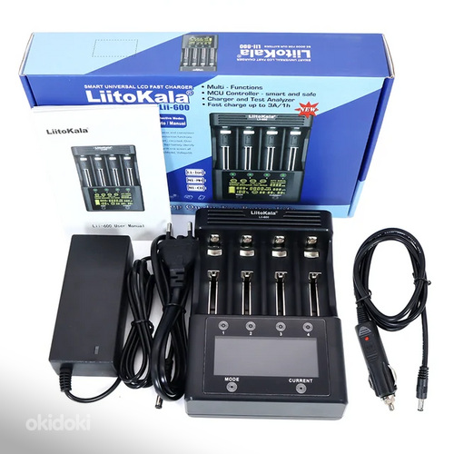 Зарядное устройство Liitokala Lii-600 (фото #3)