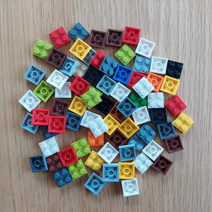 Lego 2x2 plaatide komplekt - 75tk (1 foto / 4)