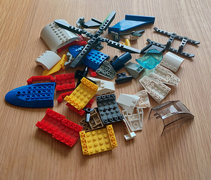 Lego lennuki/helikopteri ehitamise stardikomplekt (6 foto / 6)