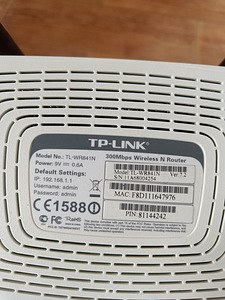 TP-Link TL-WR841N wifi ruuter (2 foto / 2)