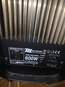 Kõlar Power Dynamics PDE-15A (3 foto / 3)