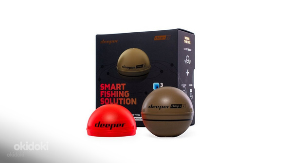 Deeper Smart Sonar Chirp+ 2.0 kajalood, WiFi, GPS