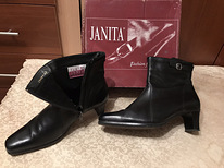 Кожаные ботинки Janita в очень хорошем состоянии р. 42