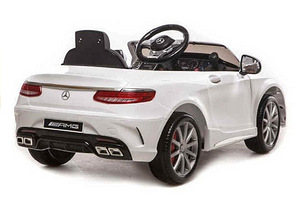Uus laste elektriauto Mercedes-Benz S63 (3 foto / 5)