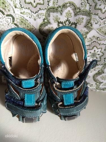 Кожаные сандалии, размер 22, б/у (фото #2)