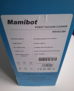 Mamibot робот-пылесос PETVAC280 (4 фото из 4)