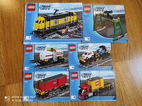 Лего 7939 грузовой поезд на радиоуправлении