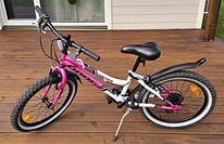 Велосипед для девочек 20 дюймов. Драг Хакер Леди с шестерням