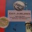 Эст. памятная монета (серебро) 100 крон 1992 + листок инфо (фото #2)