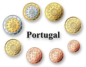 Portugali eurokomplekt, täiskomplekt 2003-2007 UNC (1 foto / 1)