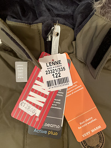 UUS! LENNE talvekombe suurus 122 (3 foto / 6)