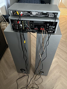 Resiiver Yamaha RX-V349 + Kõlarid Audes 135 + DVD mängija (3 foto / 3)
