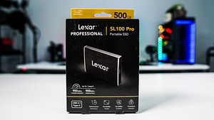 Lexar SL100 Pro 500gb Portable SSD