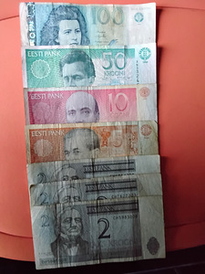 Eesti paberrahad (3 foto / 10)