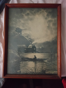 Pliiatsijoonist.KUNSTNIK EESTI- Soomi.N.Timpmann 1965. aasta (3 foto / 3)
