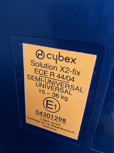 Cybex Solution X-2 Fix 15-36 кг (3 фото из 3)