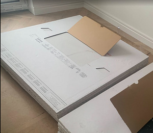 KERAAMILINE PLAAT 120x120cm Pamesa CELLINI Blanco Matt (6 foto / 10)